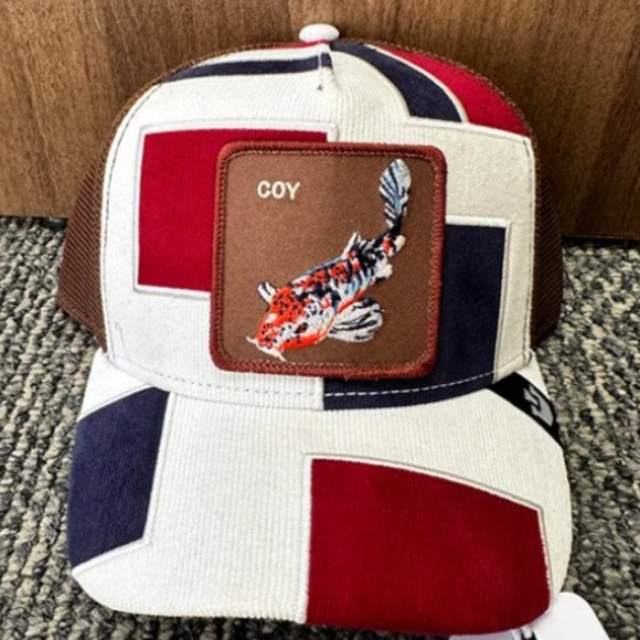 Goorin Animal Farm Trucker Baseball Snapback Cute Patchwork Hat